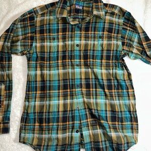 Patagonia Original Cotton Causal Button Down Long Sleeve Top Size Small